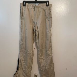 Old Navy woman windbreaker pants  Large polyester and cotton good condition